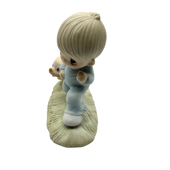 Precious Moments "God's Speed" Figurine 1979 Jonathan & David E-3112 - Picture 2 of 5